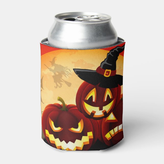 Rafraîchisseur Pour Canette Citrouilles de Halloween (Can devant)