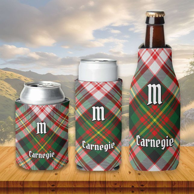 Rafraîchisseur Pour Canette Clan Carnegie robe Tartan (Créateur téléchargé)