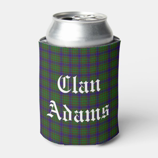 Rafraîchisseur Pour Canette Clan écossais Adams Tartan (Can devant)