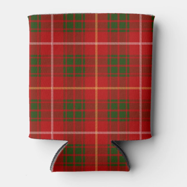 Rafraîchisseur Pour Canette Clan écossais Bruce Tartan Plaid (Devant)