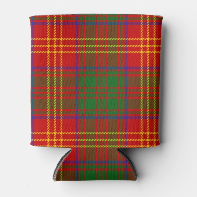 Rafraîchisseur Pour Canette Clan écossais Burns Tartan Plaid (Devant)