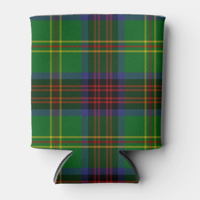 Rafraîchisseur Pour Canette Clan écossais Connolly Chasse Tartan Plaid (Devant)