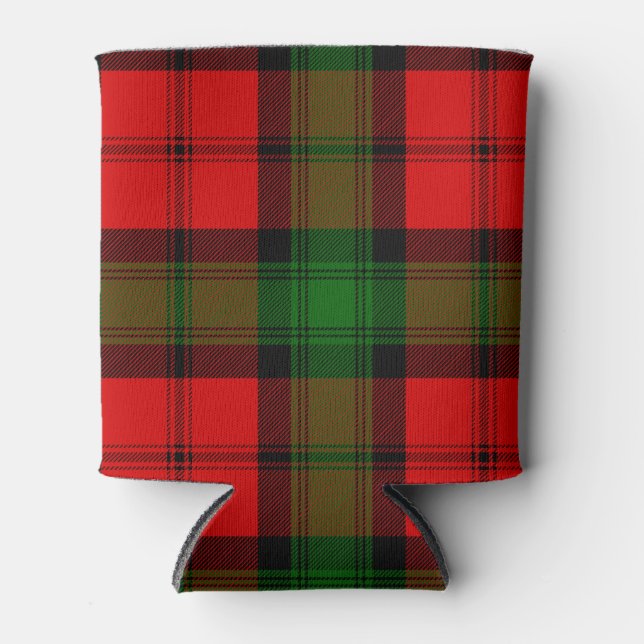 Rafraîchisseur Pour Canette Clan écossais Kerr Tartan Plaid (Devant)