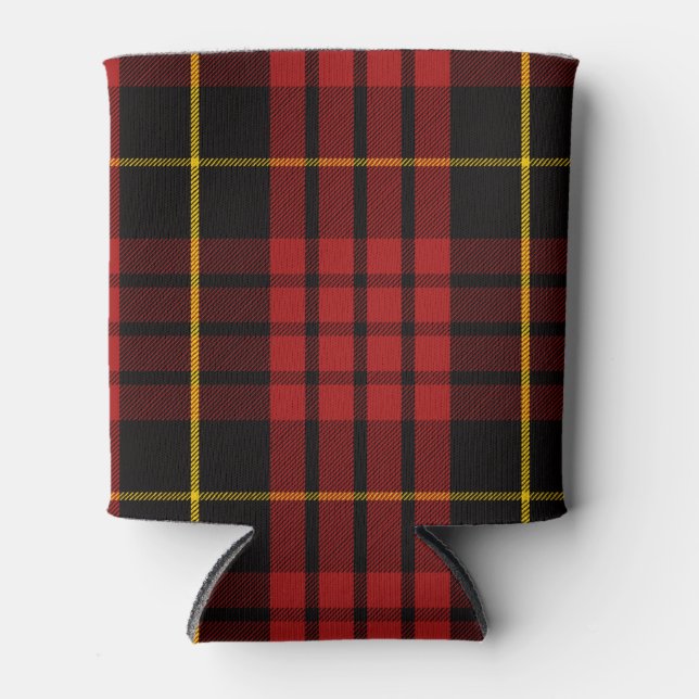 Rafraîchisseur Pour Canette Clan écossais MacQueen Tartan Plaid (Devant)
