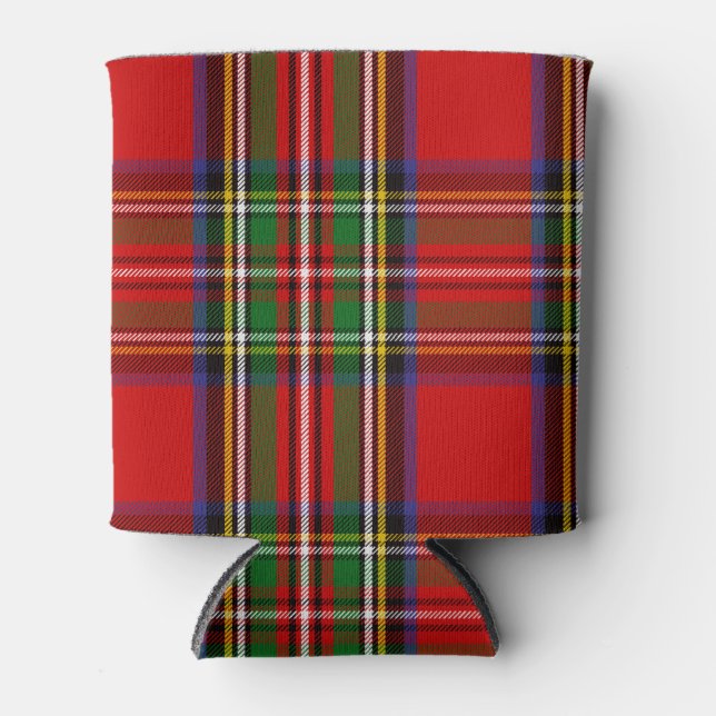 Rafraîchisseur Pour Canette Clan écossais Stewart Tartan Plaid (Devant)