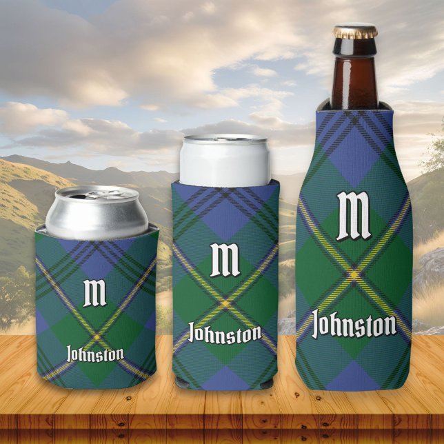 Rafraîchisseur Pour Canette Clan Johnston Tartan Can Cooler (Créateur téléchargé)