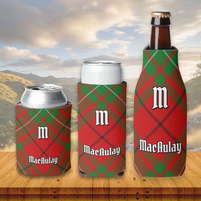 Rafraîchisseur Pour Canette Clan MacAulay Tartan Can Cooler (Créateur téléchargé)