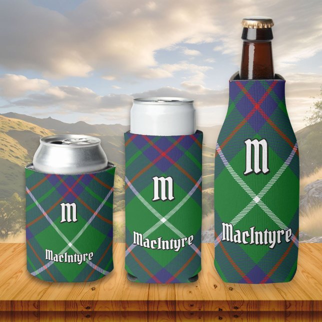 Rafraîchisseur Pour Canette Clan MacIntyre Chasse Tartan Can Cooler (Créateur téléchargé)