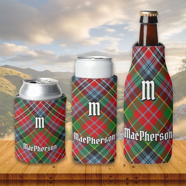 Rafraîchisseur Pour Canette Clan MacPherson Tartan Can Cooler (Créateur téléchargé)