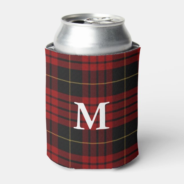 Rafraîchisseur Pour Canette Clan MacQueen Tartan Plaid Can Cooler (Can devant)