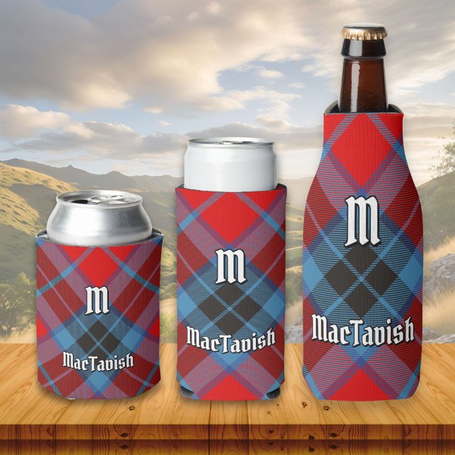 Rafraîchisseur Pour Canette Clan MacTavish Tartan (Créateur téléchargé)