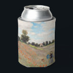 Rafraîchisseur Pour Canette Claude Monet - Champ de pavot<br><div class="desc">Poppy Field / Poppies sauvages,  près d'Argenteuil / Les Coquelicots - Claude Monet en 1873</div>