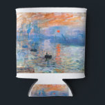 Rafraîchisseur Pour Canette Claude Monet Impression, Sunrise (1872)<br><div class="desc">Claude Monet Impression,  Sunrise (1872) célèbre peinture. Attribution : Image par https://www.rawpixel.com/</div>