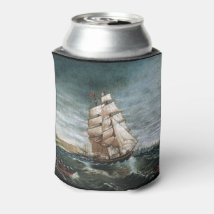 Rafraîchisseur Pour Canette Clipper Ship in New York Harbour 1890