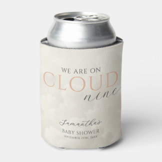 Rafraîchisseur Pour Canette Cloud Neuf nuages blancs Baby shower