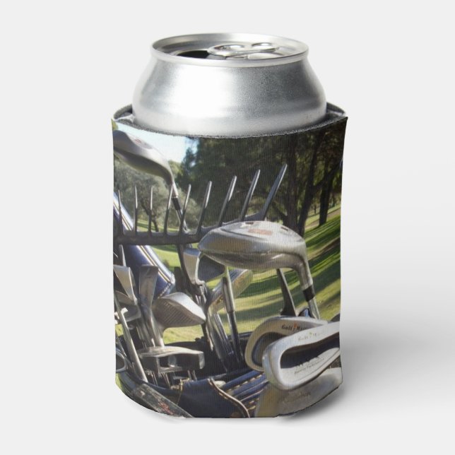 Rafraîchisseur Pour Canette Clubs De Golf Stubby Can Holder. (Can devant)