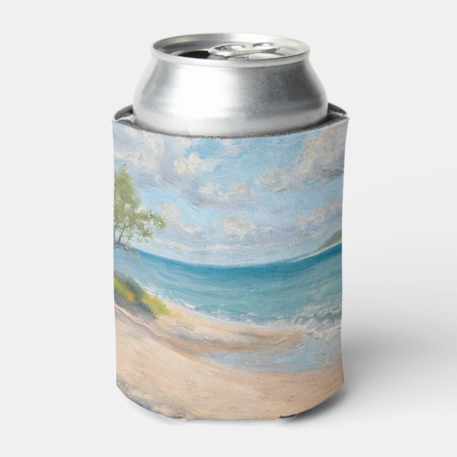 Rafraîchisseur Pour Canette Coastal Breeze Fine Art Beach Print (Can devant)