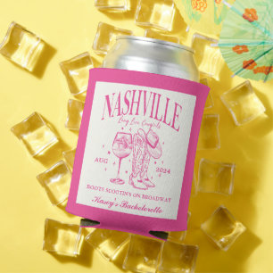 Rafraîchisseur Pour Canette Cocktail sur mesure Nashville Bachelorette Rodeo