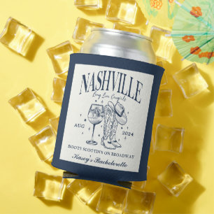 Rafraîchisseur Pour Canette Cocktail sur mesure Nashville Bachelorette Rodeo