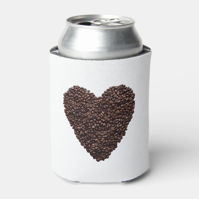 Rafraîchisseur Pour Canette Coeur café (Can devant)