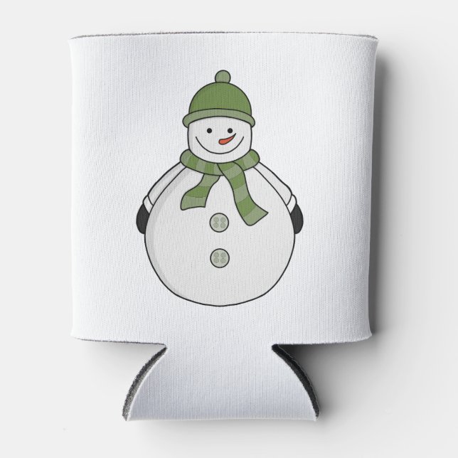 Rafraîchisseur Pour Canette Cold snowman (Devant)