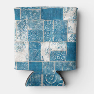 Rafraîchisseur Pour Canette Collage de patchwork : Mélange de Motif de surface