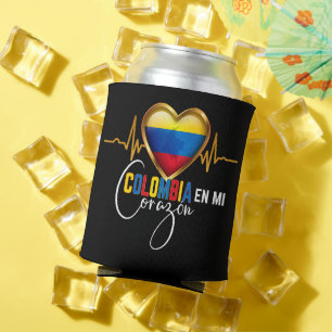 Rafraîchisseur Pour Canette Colombia en mi Corazon Colombian Pride