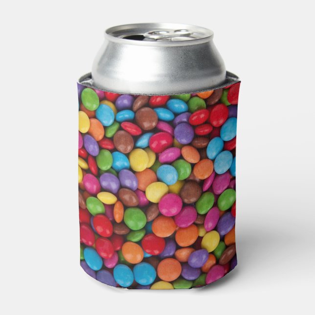 Rafraîchisseur Pour Canette Colorful Button Candy Quirky (Can devant)