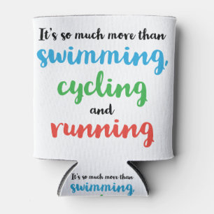 Rafraîchisseur Pour Canette Conception cool et originale du triathlon pour les