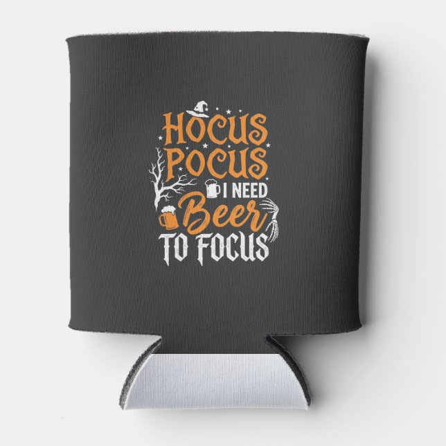 Rafraîchisseur Pour Canette Conception de bière Hocus Pocus Halloween_1 (Devant)
