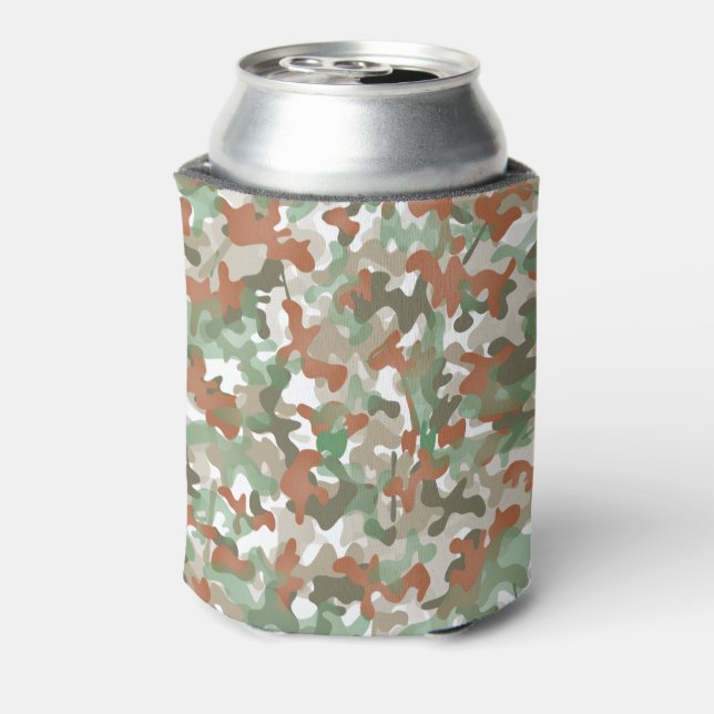 Rafraîchisseur Pour Canette Conception de camouflage camouflage vert dans des  (Can Dos)