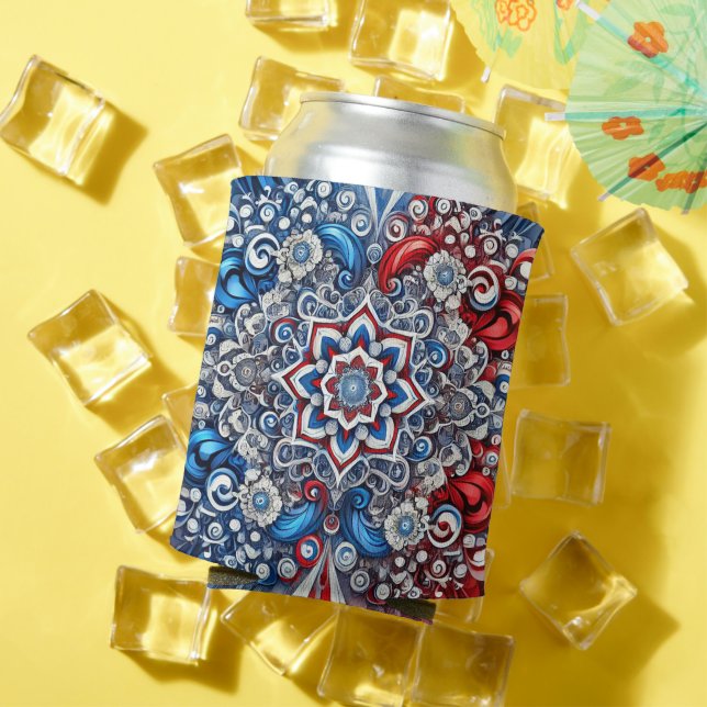 Rafraîchisseur Pour Canette Conception de Can Cooler avec des couleurs françai (Été in situ)