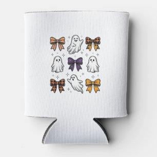 Rafraîchisseur Pour Canette Conception de chemise fantômes et noeuds Halloween