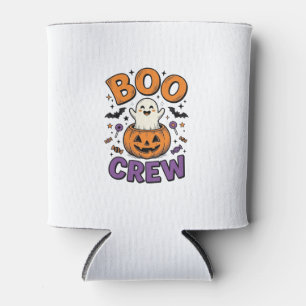 Rafraîchisseur Pour Canette Conception de chemise Halloween Citrouille Fantôme