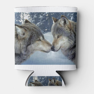Rafraîchisseur Pour Canette Conception de loups Extraordinaires