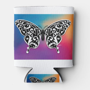 Rafraîchisseur Pour Canette Conception de papillon avec des couleurs de couche