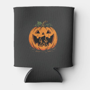 Rafraîchisseur Pour Canette Conception de silhouette de citrouille Halloween B