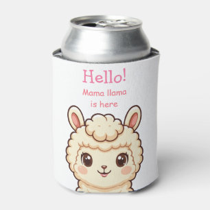 Rafraîchisseur Pour Canette Conception d'illustration de lama mignon