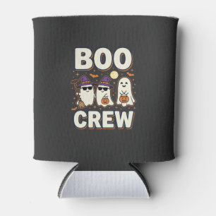 Rafraîchisseur Pour Canette Conception vectorielle fantômes Halloween Boo Crew