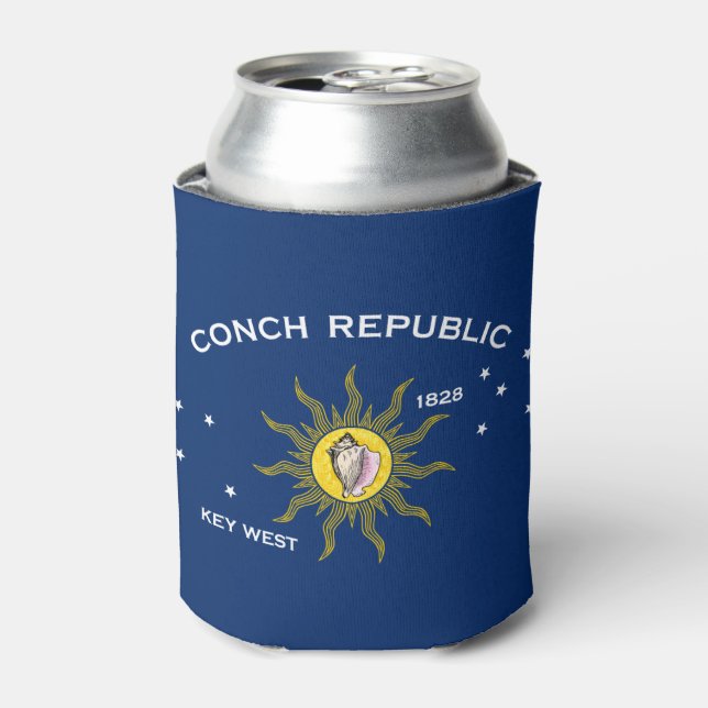 Rafraîchisseur Pour Canette Conch Republic Flag (Can devant)