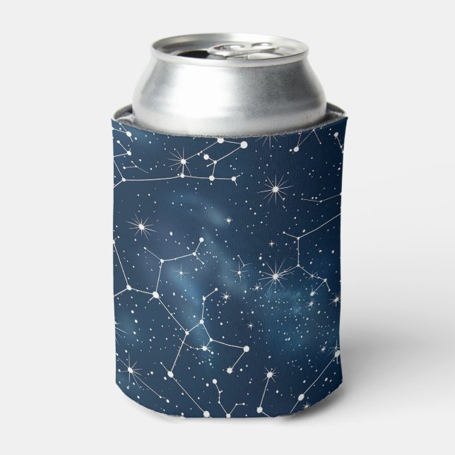 Rafraîchisseur Pour Canette Constellation céleste - Nuit étoilée (3) (Can devant)