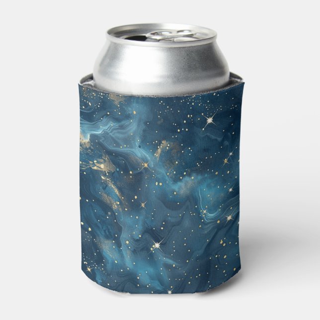 Rafraîchisseur Pour Canette Constellation céleste - Nuit étoilée (8) (Can devant)