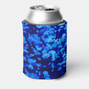 Rafraîchisseur Pour Canette Cool Electric Blue Jellyfish en Deep Blue Sea