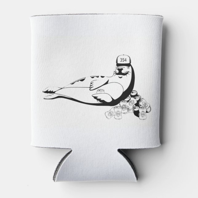 Rafraîchisseur Pour Canette Coozie pour la fête de classe de 354 (Devant)