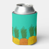 Coozies de bière de la fête de l'ananas tropicale