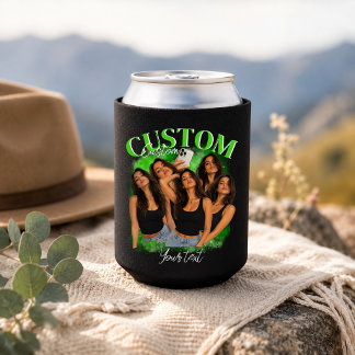 Rafraîchisseur Pour Canette Copie personnalisée de bottes vintage rétro pour p