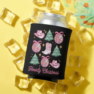 Rafraîchisseur Pour Canette Coquette de Noël occidentale Filles Bottes Chapeau