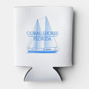 Rafraîchisseur Pour Canette Coral Shorts Côtier Voilier Nautique