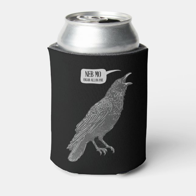 Rafraîchisseur Pour Canette Corbeau : "Neb Mo." (Can Dos)
