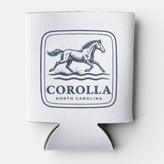 Rafraîchisseur Pour Canette Corolla Caroline du Nord Cheval Sauvage Galopant